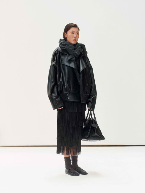 Cascade Fringe Skirt